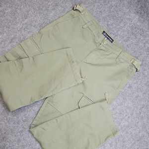 Empyre Cargo Pants Mens 30 Green Utility Pockets Streetwear Grunge Work Y2K